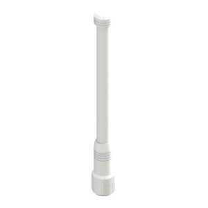 Mobile Mark ECO-600/7200 5G Omnidirectional Antenna, 617-7200 MHz, mount kit provided, white fiberglass body